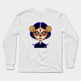 La Muerte Calavera Long Sleeve T-Shirt